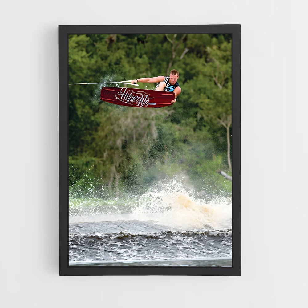 Poster Air Showdown – affiche Wakeboarding (vue 2)